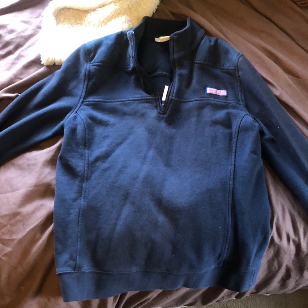 Navy blue classic vineyard vines shepshirt
